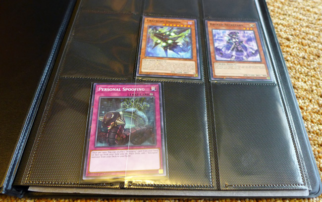 Side Loaded Pages - YGO Binder