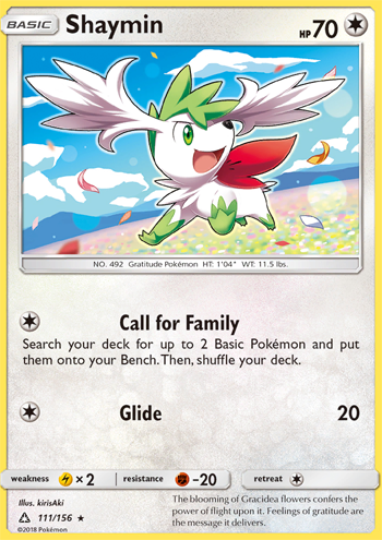 Shaymin Prism Star - Ultra Shiny GX #6 Pokemon Card