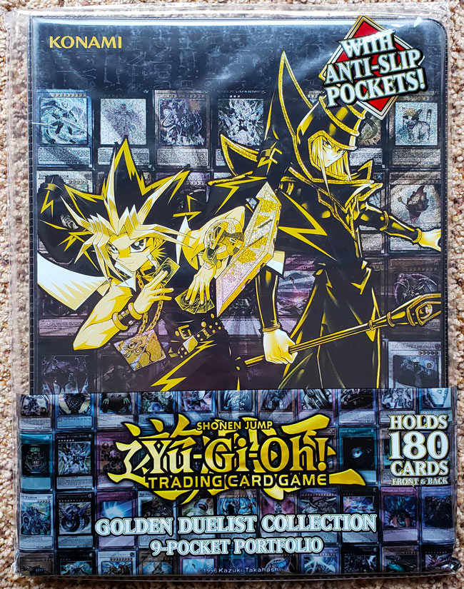 Sammelalbum Duelist Portfolio Yu-Gi-Oh Album 20 Seiten á 4 Pocket Neu Konami 