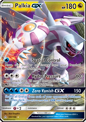 Palkia GX - Ultra Prism - Pokemon Card Review - COTD