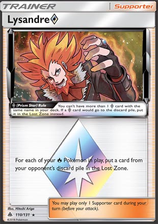 Lysandre Prism Star - Forbidden Light
