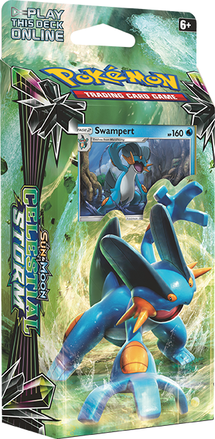 Sun and Moon Celestial Storm Swampert Deck