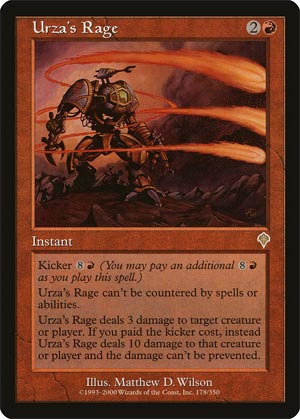 The Coalition NM-M Red Mythic Rare CARD ABUGames Urza's Rage FOIL Phyrexia vs 