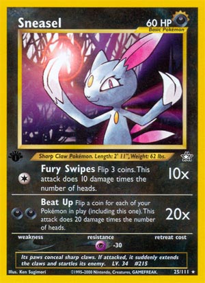 Sneasel Neo Genesis