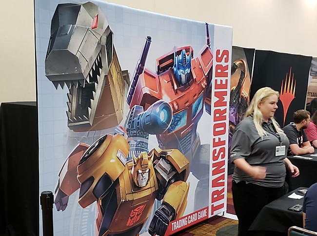 Transformers TCG Demo Area at Gen Con