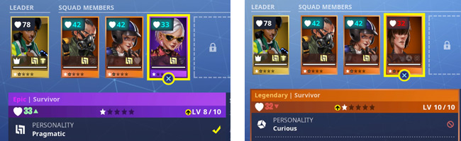 A Level 8 Epic with a Matching Personality is more Powerful than a Level 10 Legendary