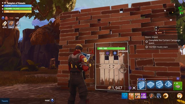 Fortnite Wall with Door