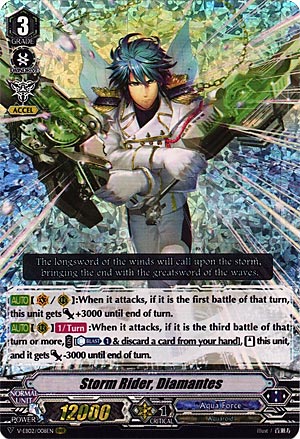 Storm Rider, Diamantes (V Series)