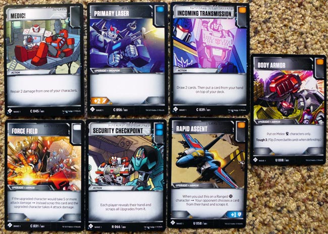 7 Battle Cards