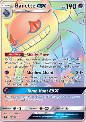 Banette-GX (Celestial Storm CES 174)