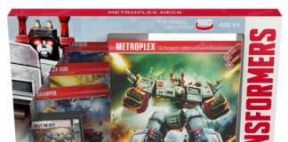 Metroplex Deck for Transformers Trading Card Game