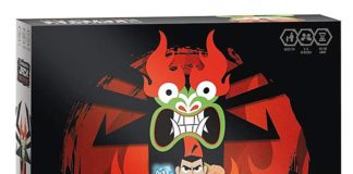 Samurai Jack Back To The Past Strategy Board Game