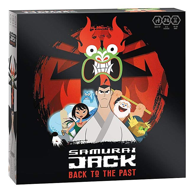 Samurai Jack Back To The Past Strategy Board Game 