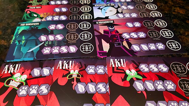 Samurai Jack Villain Cards