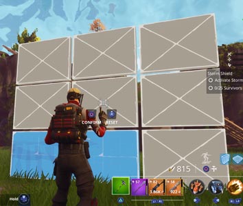 fortnite low build walls wall corner pojo