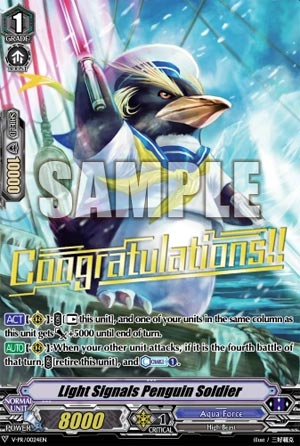 Light Signals Penguin Soldier (V Series)