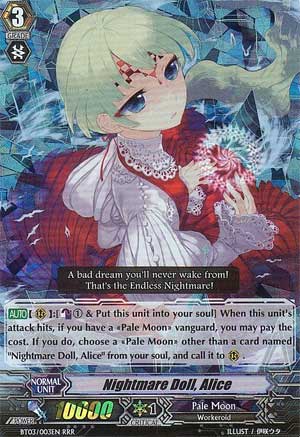 Nightmare Doll, Alice  - #BT03/003