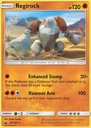 Regirock (Celestial Storm CES 80)