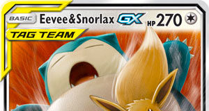 Eevee & Snorlax-GX (Team Up 120)