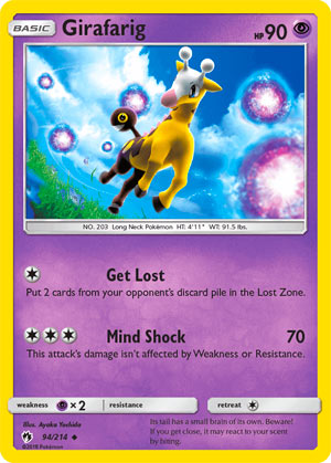 Girafarig (Lost Thunder LOT 94)