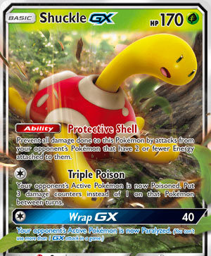 Shuckle-GX (Lost Thunder LOT 17)
