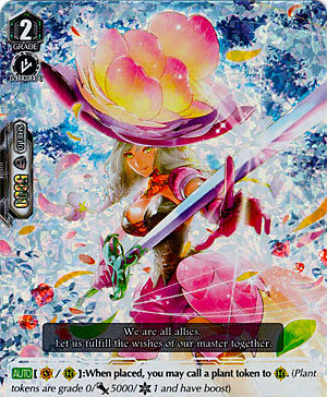 Pansy Musketeer, Sylvia (V) – Cardfight Vanguard Review Pansy Musketeer, Sylvia