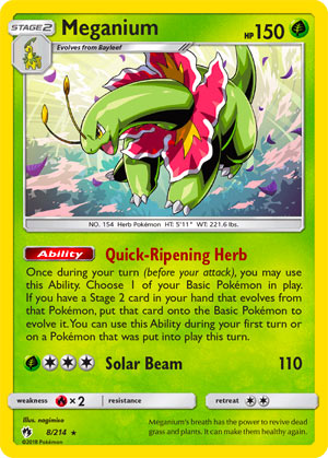 Meganium (Lost Thunder LOT 8)