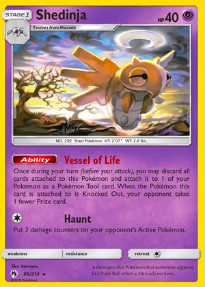 Shedinja (Lost Thunder LOT 95)