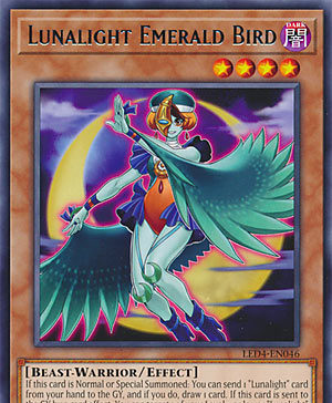 Lunalight Emerald Bird