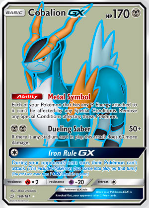 Cobalion-GX (Team Up TEU 168)