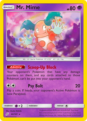 Mr. Mime Team Up # 66