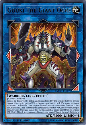 Details about   Gouki the Great Ogre 1st Edition Super Rare COTD-EN045 Yu-Gi-Oh! 