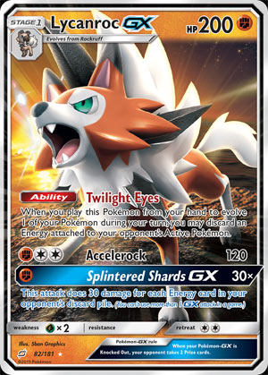 Lycanroc-GX (Team Up TEU 82)