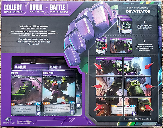 Transformers TCG Devastator Box 2