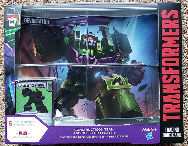 Transformers TCG Devastator Box