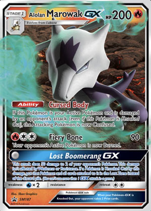 Alolan Marowark-GX (SM - Black Star Promos SM187)