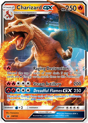 Charizard-GX (Sun & Moon Promos SM195)