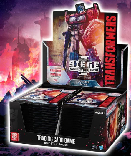 Details about   Transformers Siege I War For Cybertron Trading Card Game Booster Box Sealed 