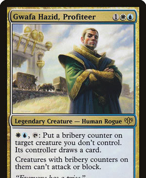 Gwafa Hazid, Profiteer