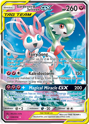 Gardevoir & Sylveon-GX #9- Top 11 Pokemon Cards in Unbroken Bonds 