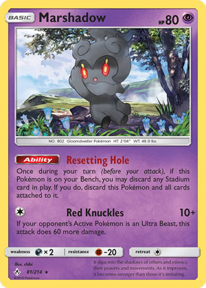 Marshadow (Unbroken Bonds UNB 81)