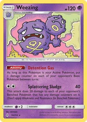 Weezing (Unbroken Bonds UNB 74)