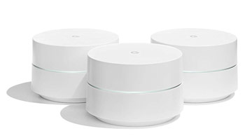 Google WiFi system, 3-Pack - Router replacement for whole home coverage 