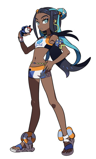 Nessa, A Water-type Gym Leader 