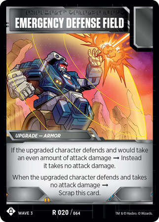 Set of 3 Transformers Trading Card Game Battle Cards Two Pronged Attack R 061