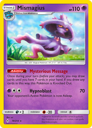 Mismagius (Unbroken Bonds UNB 78)