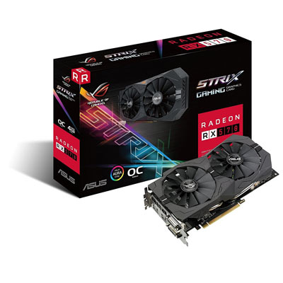 ASUS ROG Strix Radeon RX 570 O4G Gaming OC Edition