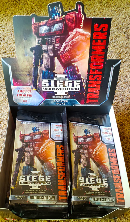 War for Cybertron Siege I Booster Packs