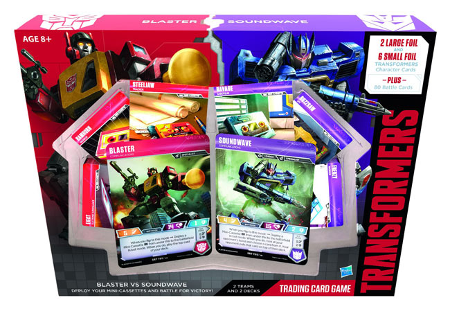 Transformers TCG: Blaster Vs. Soundwave Deck Retail Edition