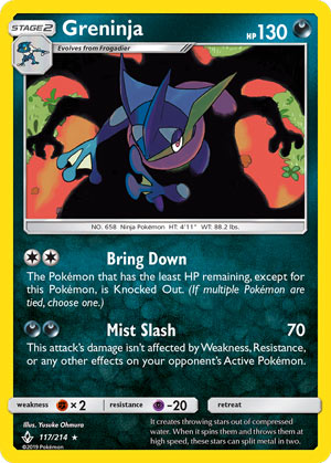 Greninja (Unbroken Bonds UNB 117)